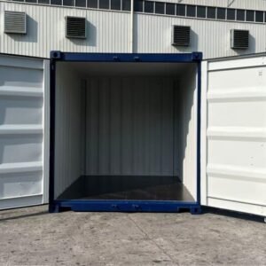 Alternative view of 10ft High Cube Shipping Container – One Trip – Blue