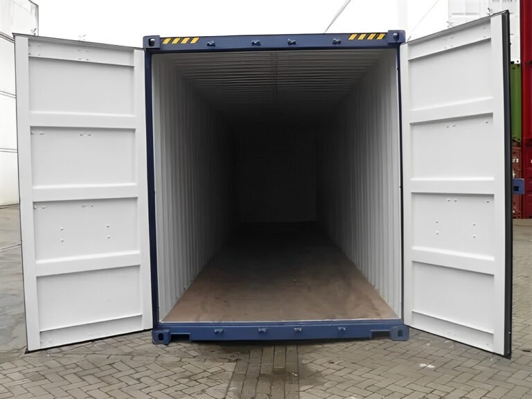 40ft High Cube Shipping Container – New – Blue - Image 3