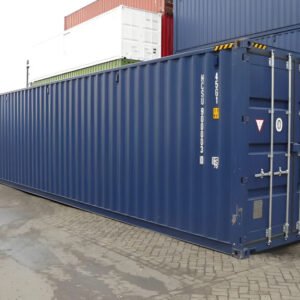 40ft High Cube Shipping Container – New – Blue